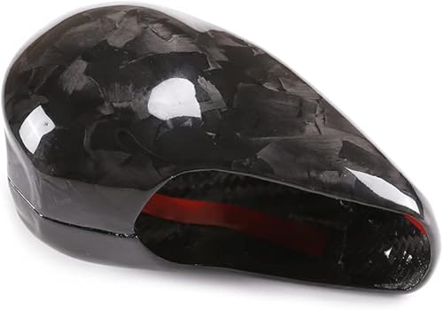 Miniatura 8 de Ajuste para Porsche Macan Panamera Cayman 911 718 Boxster 2009-2020 - Cubierta de fibra de carbono real para el cabezal de cambio de marchas,