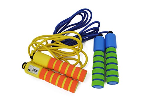 Blume Enterprises - 2 Set Adjustable Soft Skipping Jump Rope for Kids