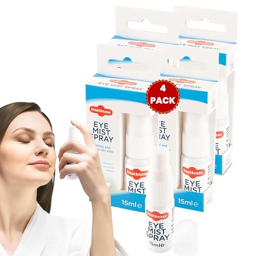 FERRIS | Eye Spray for Dry and Irritated Eyes [Pack of 4] Instant Relief from Dry, Tired and Itchy Eyes | Refreshing & Soothing Eye Mist Spray | Long Lasting Protection and Treatment of Dry Eyes