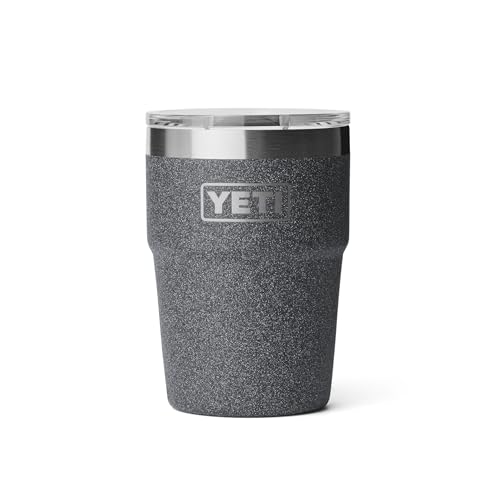 Image of YETI Rambler 16 oz Stackable Tumbler, Vacuum Insulated, Stainless Steel with MagSlider Lid | Stackable