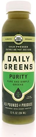 Drink Daily Greens Purity Pure and Simple Greens, 12 Ounce (Pack of 06)