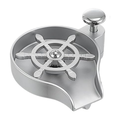 Enjuagadoras de fregadero | Limpiador de tazas de cocina de acero inoxidable – Lavado y cristales – Para botellas deportivas térmicas de vino tazas de café