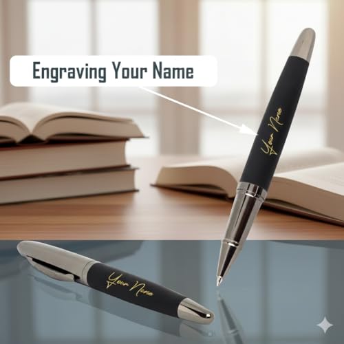 Image of Customized Metal Ballpoint Pen with Free Name Engraving | Premium Personalized Pen for Office, Gifting & Professionals