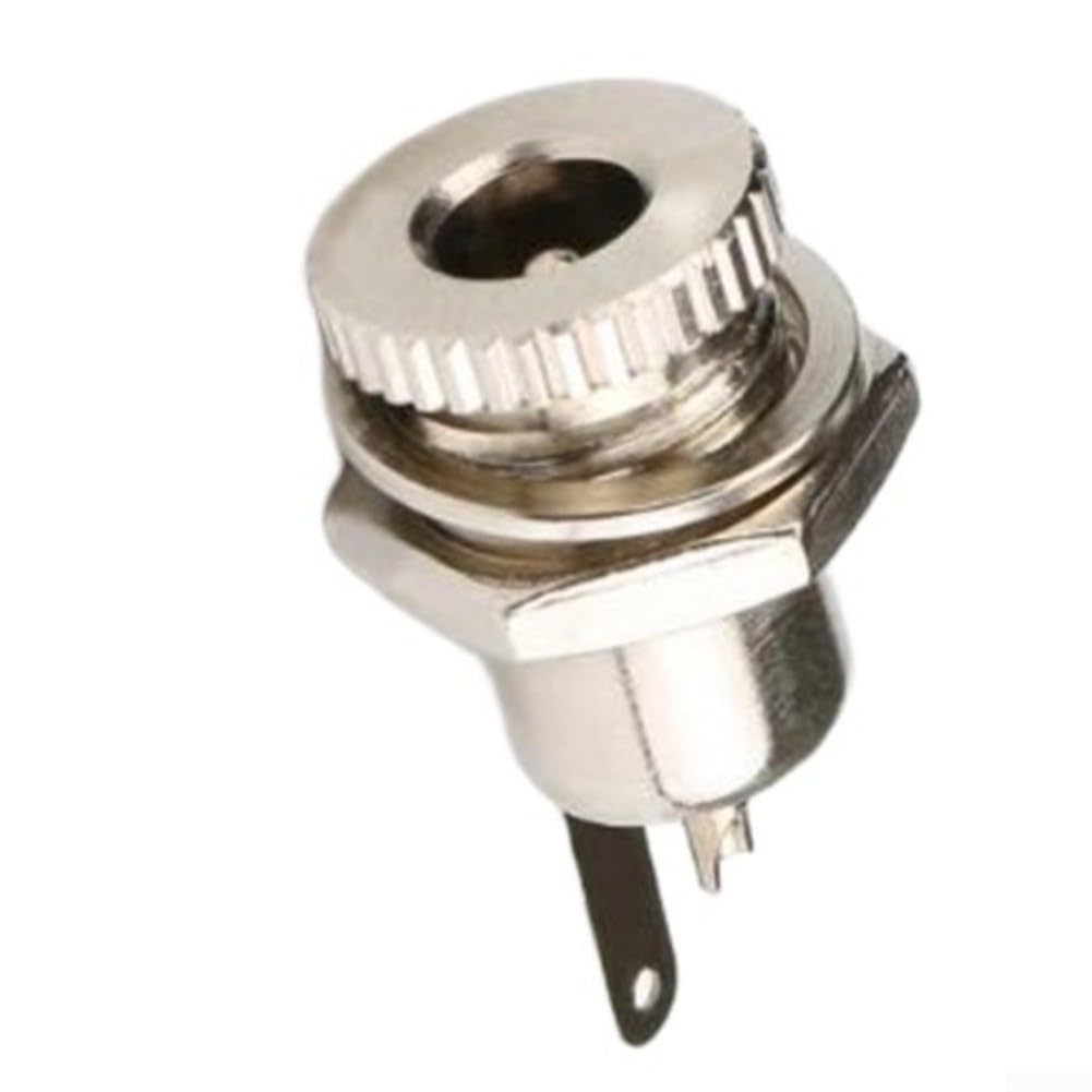 12x Conector DC 5.5mm Jack Hembra con Tapa Impermeable(DC-099 5.5*2.1)