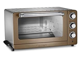 Cuisinart TOB-60N1CS Convection Toaster Oven Broiler, 19.1"(L) x 15.5"(W) x 9.8"(H), Copper Stainless Steel