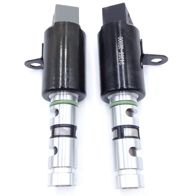 2 STÜCKE VVT Timing Oil Control Valve Left and amp;Rechts for Hyundai for Santa Fe for Kia for Optima Rondo 2.7L 24355-3E000 24356-3E000 243553E000