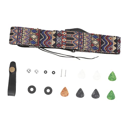 FAVOMOTO 1 Set Sangle De Guitare Ensemble Sangle De Guitare Électrique Basse Pick Classique Guitare Ukulélé Pick Polyester Sangles De Guitare Ukelele Picks Brodé Guitare Remplacement - Les Beatles, Paul McCartney, John Lennon, RIngo Starr, George Harrison FAVOMOTO 1 Set Sangle De Guitare Ensemble Sangle De Guitare Électrique Basse Pick Classique Guitare Ukulélé Pick Polyester Sangles De Guitare Ukelele Picks Brodé Guitare Remplacement