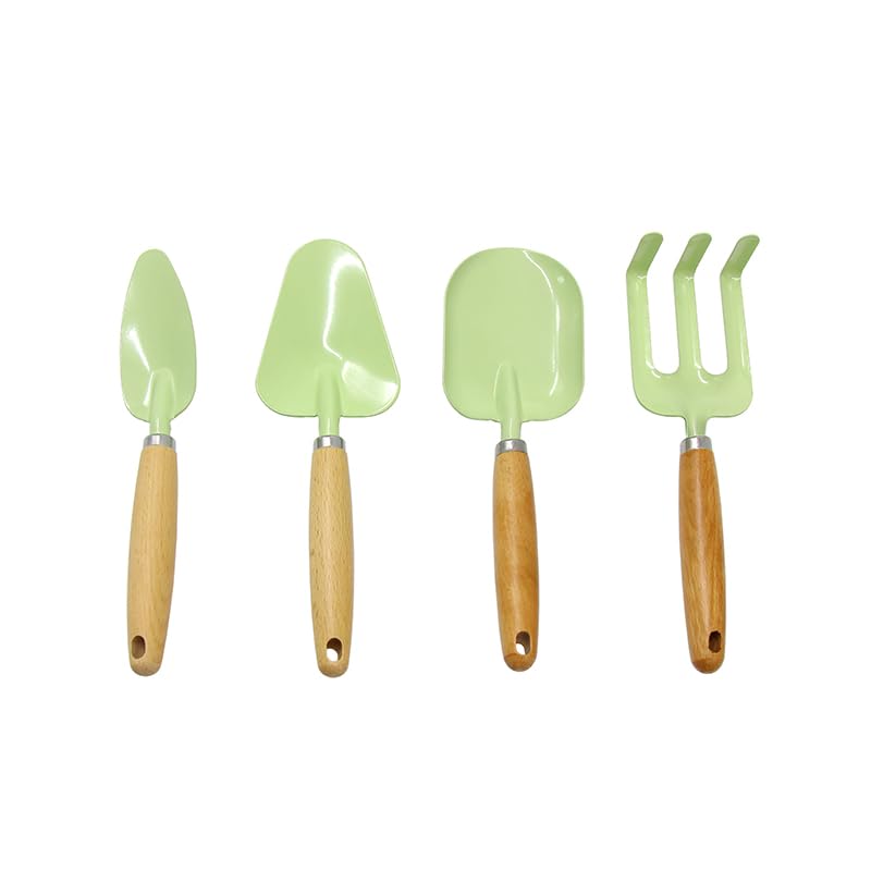 Set de herramientas de jardinería para niños 4 piezas miniatura 1