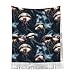 Emersakaler Jellyfish Ocean Fashion Pashmina Scarf for Women Man,Oversize Scarf Tassel Large Blanket Soft Warm Scarves Shawl Wraps 77 x 28 in