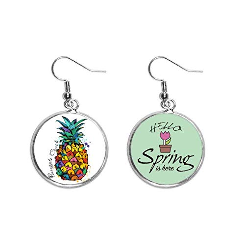 Pendientes de piña tropical el regalo decorativo ideal de primavera