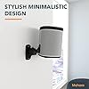 King Universal Tilt & Swivel Speaker Wall Mount Bracket, Pair, for Surround Sound Speakers, SONOS PLAY:1 compatible, Max. Speaker Weight 3.5kg for Home Cinema Sound Systems (Black) #4