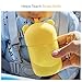 Munchkin Gentle™ Transition Honey Bear Straw Cup for Babies and Toddlers 6 Months and Up, Squeezable Sippy Bottle for Easy Drinking, 9 Ounce, Yellow
