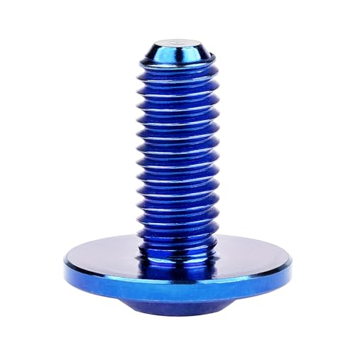 Image of Titanium Bolt Torx Head M6x10 15 20mm Screw for Bicycle Motorcycle Car Modification Pack of 6 (Anode Blue, M6x15mm)