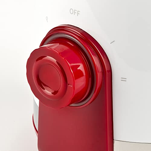 Girmi FR27 frullatore Frullatore da tavolo 350 W Rosso, Trasparente, Bianco