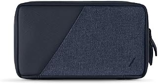 Native Union Stow Organizer  Premium Travel Tech Kit Crafted with Durable Canvas  Keep Essentials Organized with Flexible Storage & Quick-Access Pocket for Cables, Chargers, SIM Card & More (Indigo)