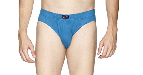 Image of Semantic Men's Solid Cotton Brief Underwear - Pack of 3