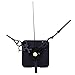 Mudder High Torque Hands Clock Mechanism, 3/10 Inch Maximum Dial Thickness, 4/5 Inch Total Shaft Length (Black)