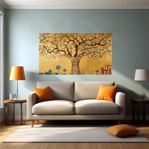 Calcomanías de pared árbol de la vida autoadhesivas para renovar paredes sin obras 2