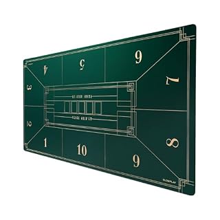 Tapis de poker SLOWPLAY Nash portable, 180 x 90 cm