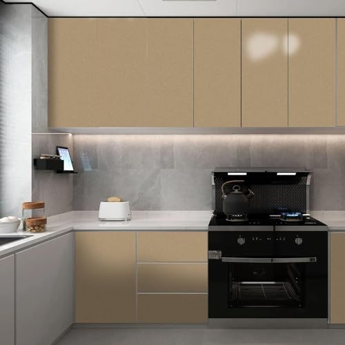 Image of HOME13 Self Adhesive Wallpaper Gold Glitter Removable and Decorative PVC Wallpaper for Kitchen Countertop Cabinets Table 2 Ft x 20 Ft with 2pcs
