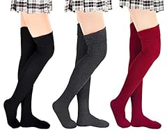 (3p)black+dark Grey+burgundy