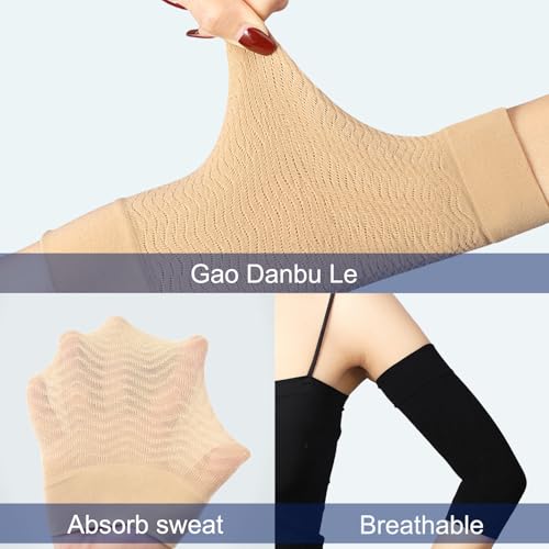 EUYKQNOI 2 Paare oberarm bandage Kompression Arm Ärmel Lymphödem Armwärmer Former Armstulpen Armstrumpf Armmanschette Kompressionsmanschette für Ellbogen Arm Sleeve lipödem stulpen ellbogen bandage