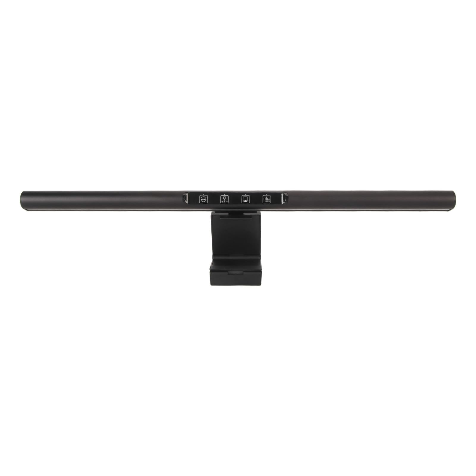 Barra luminosa per monitor, lampada per monitor da computer con design ottico asimmetrico, luce da scrivania a LED regolabile in intensità con controllo touch, 5 temperature di
