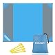 Picknickdecke Ponsey 200 x 200 cm wasserdicht und tragbar