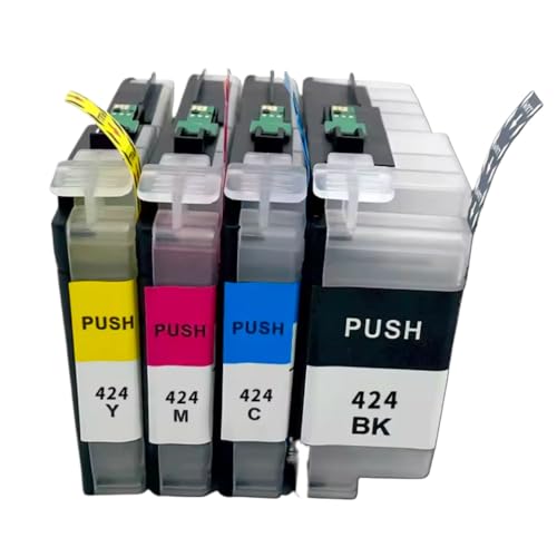 Cartouche LC424 compatible pour imprimante DCP-J1200DW DCP-J1200W