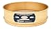 Gilson 8-Inch (203mm) ASTM E11 Test Sieve, Brass Frame/Stainless Steel Cloth, No. 10 (2.0mm) Opening Size, Full Height (V8CF #10)
