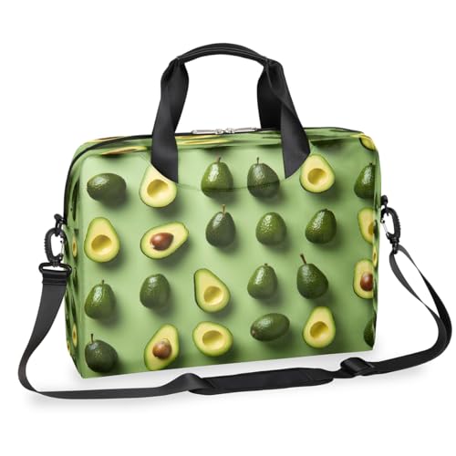 Bolso Maletín Delgado Aguacate 16 Pulgadas Unisex miniatura 1