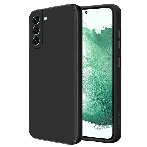 Image of Silicone Case for Samsung Galaxy S22 Plus, Soft-Touch, Shockproof, DustProof, Phone Cover for Samsung Galaxy S22 Plus – Black