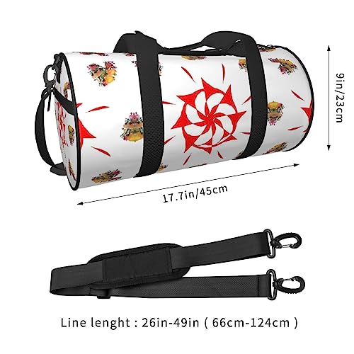 Eight-way rotation Large Capacity Travel Bag - Durable Sports Duffel Bag for Hiking, Vacation, Fitness and Business3