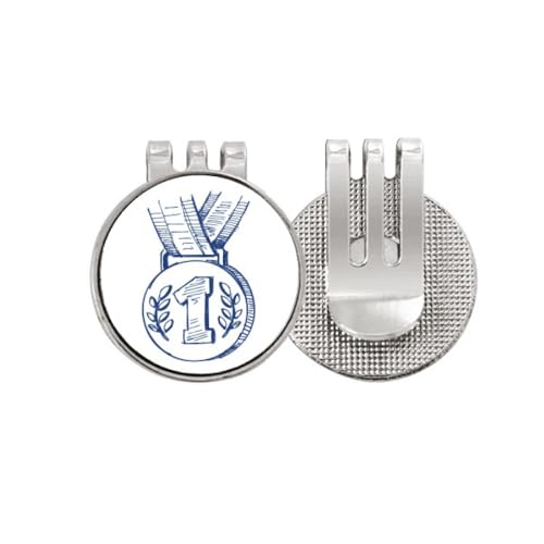 Médaille de football émail magnétique, le cadeau pour golfeur