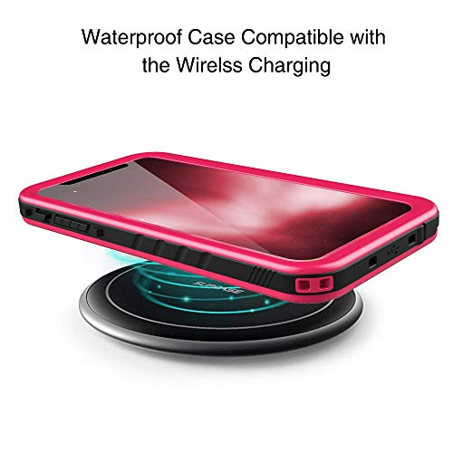 Cozycase Waterproof Case For Iphone Xs Max, Shockproof Full-Body Rugged Case With Built-In Screen Protector For Apple Iphone Xs Max 6.5 Inch (2018 -(Pink) #TOP5