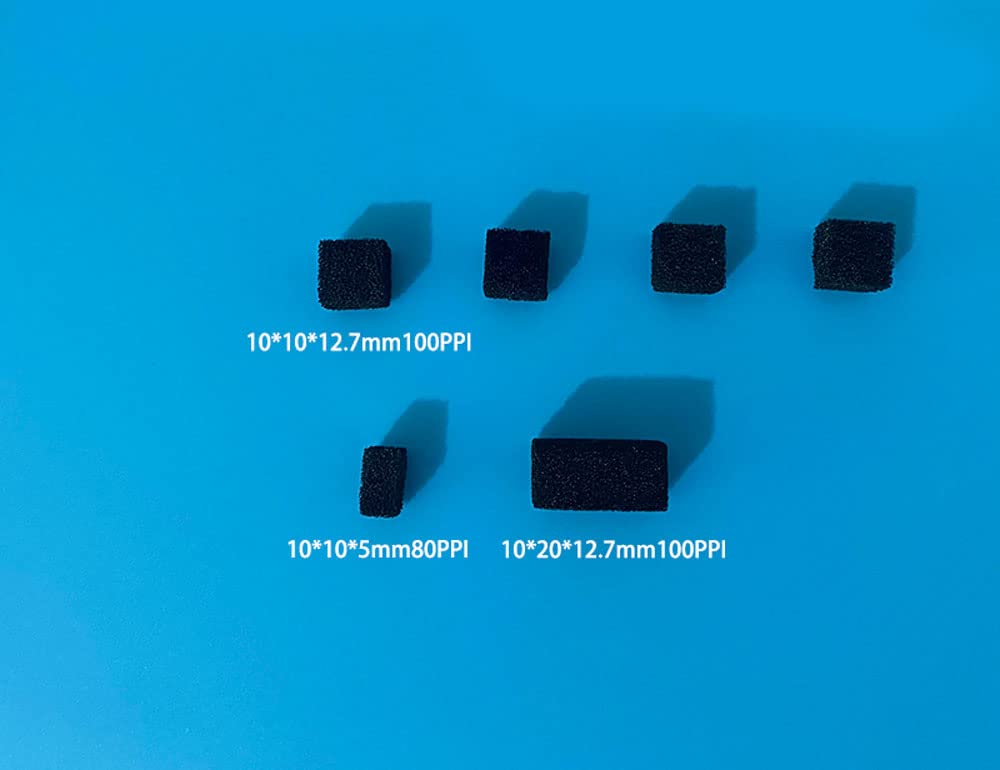 Reticulated Glass Carbon, RVC Electrode, 100ppi, Laboratory Foam Carbon(10 * 10 * 1mm)
