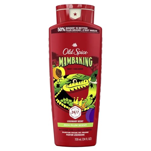 OLD SPICE (�I�[���h�X�p�C�X) BODY WASH MAMBAKING 24oz/709ml �{�f�B�E�H�b�V�� �{�f�B�\�[�v �����Y ���� �}���o�L���O �y���K�A���i�z �yOSS�z (���{��\�L�̃��x���t��)