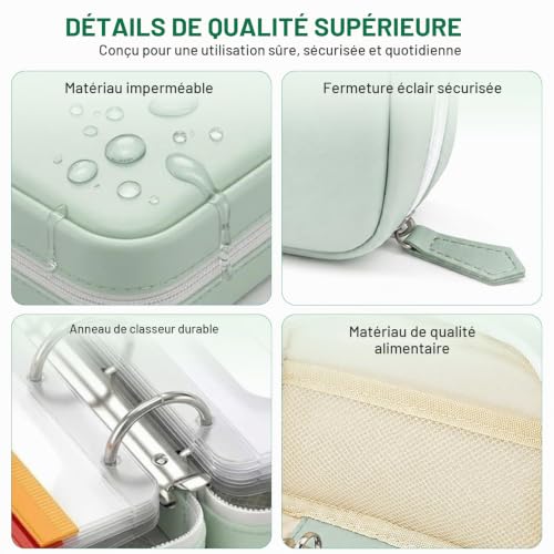 Sac De Voyage Cabine : Pilulier Sac,14 Jours Ensemble De Pochettes à Pilules étanches (Top 1) – Image 3
