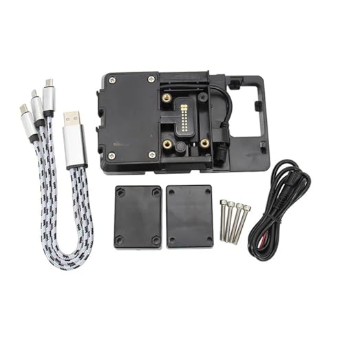 Support plaque navigation GPS moto NC 750X support téléphone