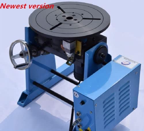 1~15RPM 30KG Duty Welding Positioner Turntable Timing with 220V/110V 200mm Chuck