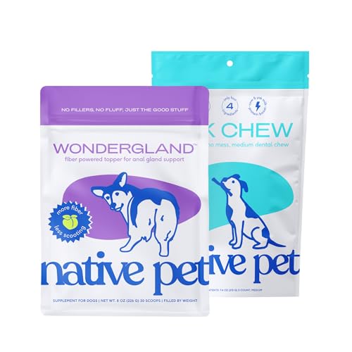 Native Pet WonderGland (30 Scoops) & Yak Chews (3 Medium