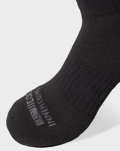 32 DEGREEES Men's 6 Pack Comfort Ankle Socks | Anti-Odor | Cushioned Heel | Arch Support| Active | Casual | Work3