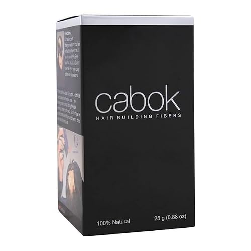 Tombull Cabok Hair building fiber is absolutely natural & unnoticeable Black 25gm