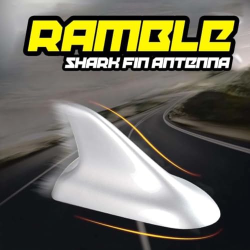 Antena de tiburon para coche con amplificador de señal radio fm am 5