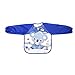 Infantile Bavaglini EVA Impermeabile Maniche Lunghe Bavaglino Overclothes Cartoon Animal Grembiule Alimentare Smock Resistente Alle MacchieCinturino Regolabile per Bambino Ragazzi Ragazze(#1)