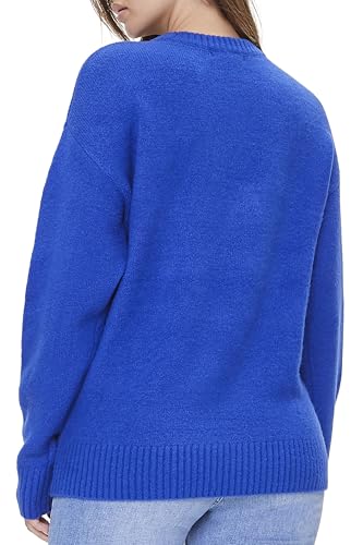 Forever 21 Women's Mushroom Ribbed-Trim Sweater3