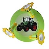 Material: Holz Elobra Strahler Rondell Traktor, 3 flammig ELO-127469