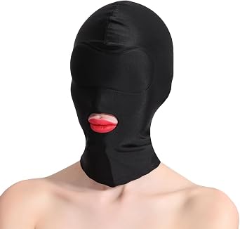 Full Cover Balaclava Blindfold Head Masks Elastic Cosplay Costume Hood