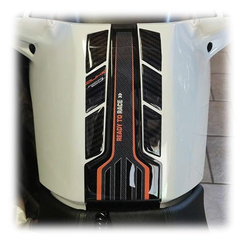 labelbike - 3D Tank Pad Sticker för Motorcykel Tank Dekoration och Skydd kompatibel för MOTO KTM 790 DUKE naken