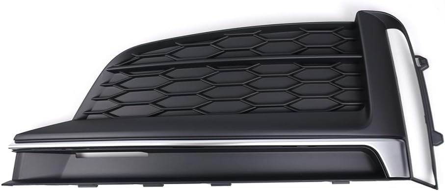 Fog Light Cover, Replaces 8W6807681F, 8W6807682F, AU1038199, Compatible with Audi A5 Sport S5 Sline 2017-2020, 1 pc (Left Side)